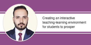 Creating an interactive teaching-learning environment for students to prosper